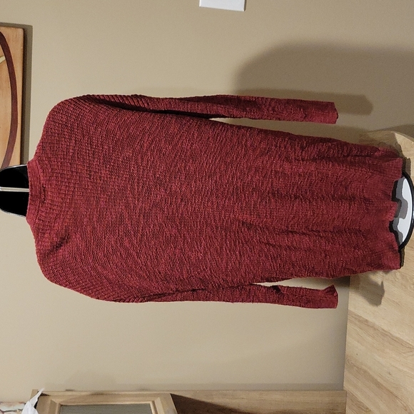 EUC Mossimo Supply Co. Deep Rust Color Cardigan - Picture 3 of 4